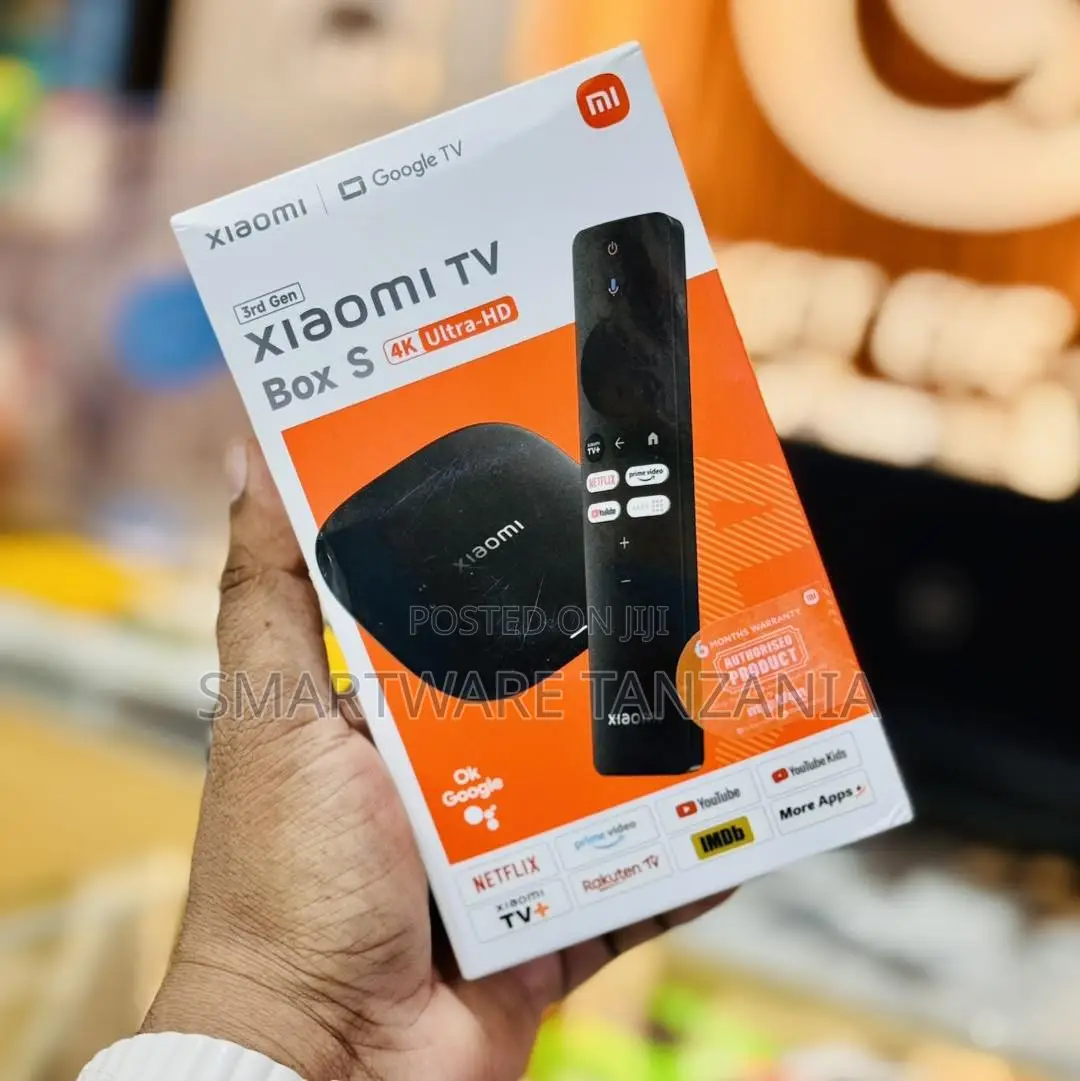 Xiaomi TV Box S Ultra HD Streaming Device, Google Assistant Remote