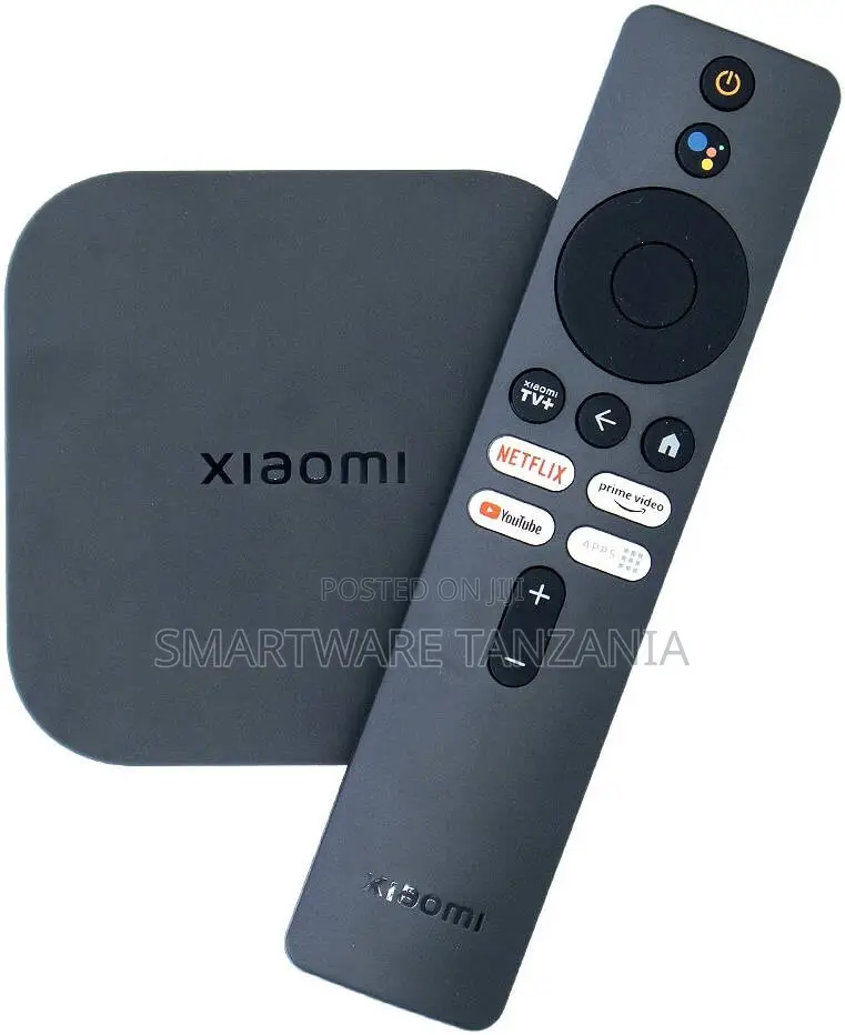 Xiaomi TV Box S Ultra HD Streaming Device, Google Assistant Remote