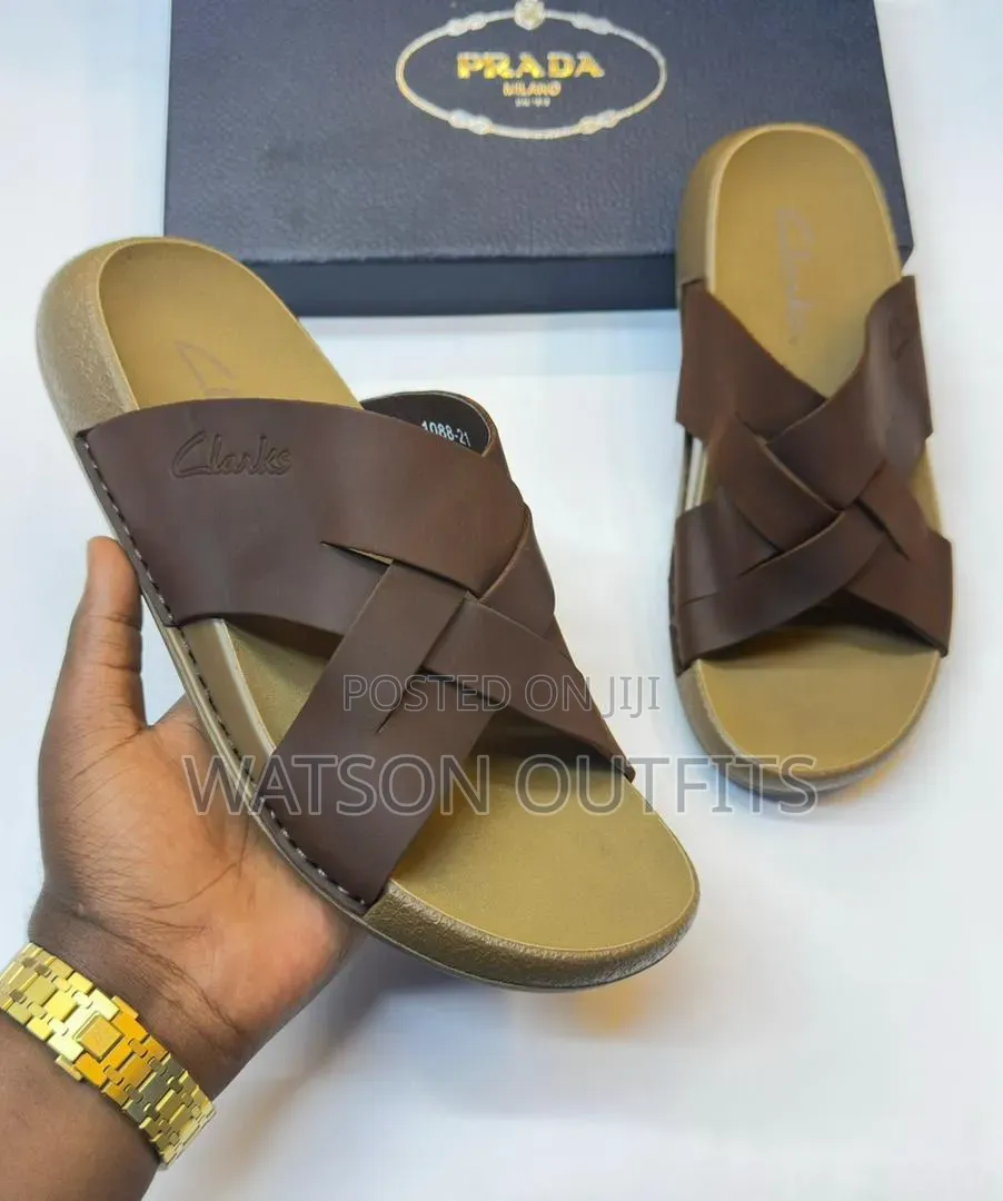2 Colours Multiple Designs Men's Leather Shoes or Sandals
