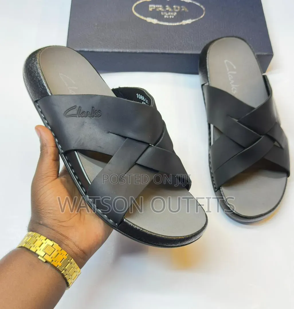 2 Colours Multiple Designs Men's Leather Shoes or Sandals