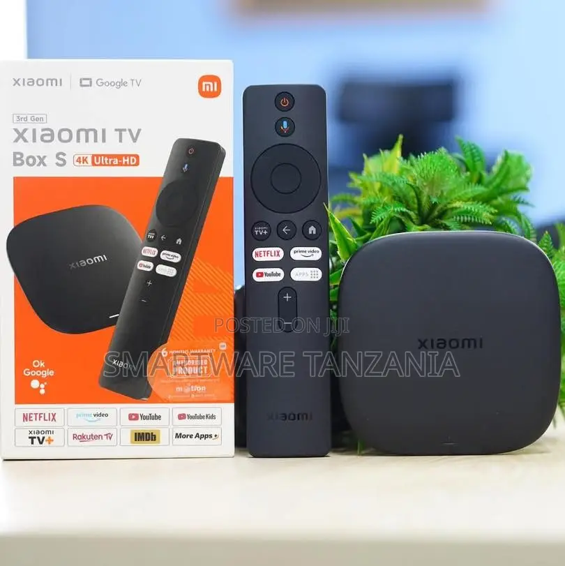 Xiaomi TV Box S Ultra-Hd Streaming Device With Google TV and Remote