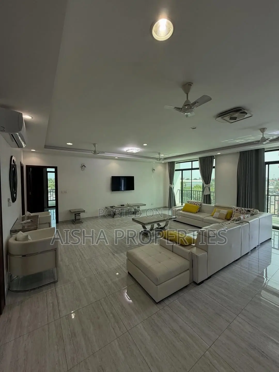 Furnished 3bdrm Apartment in Msasani for rent