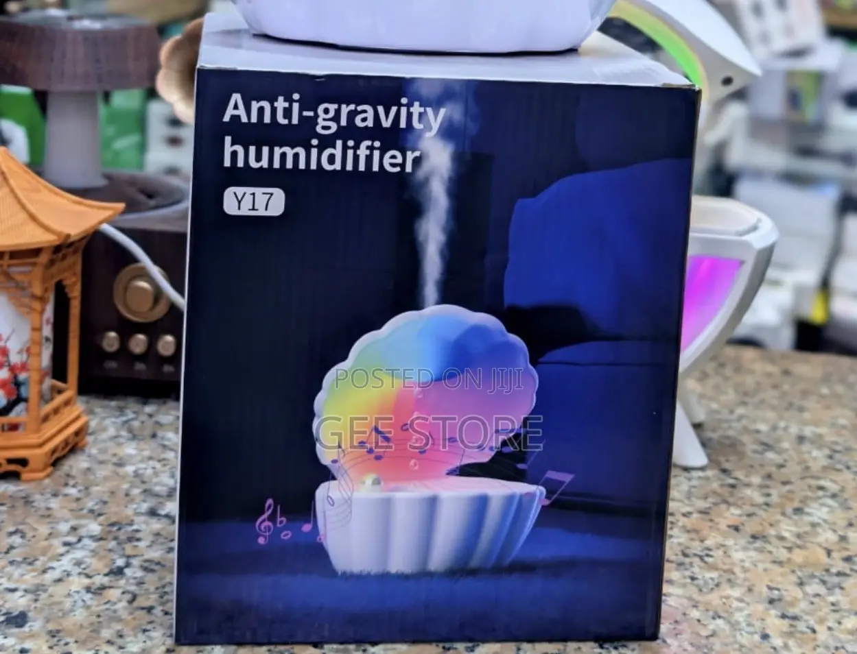 A Seashell-Shaped Anti-Gravity Humidifier