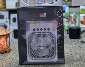 Portable 3-in-1 Mini Air Cooler and Spray Fan