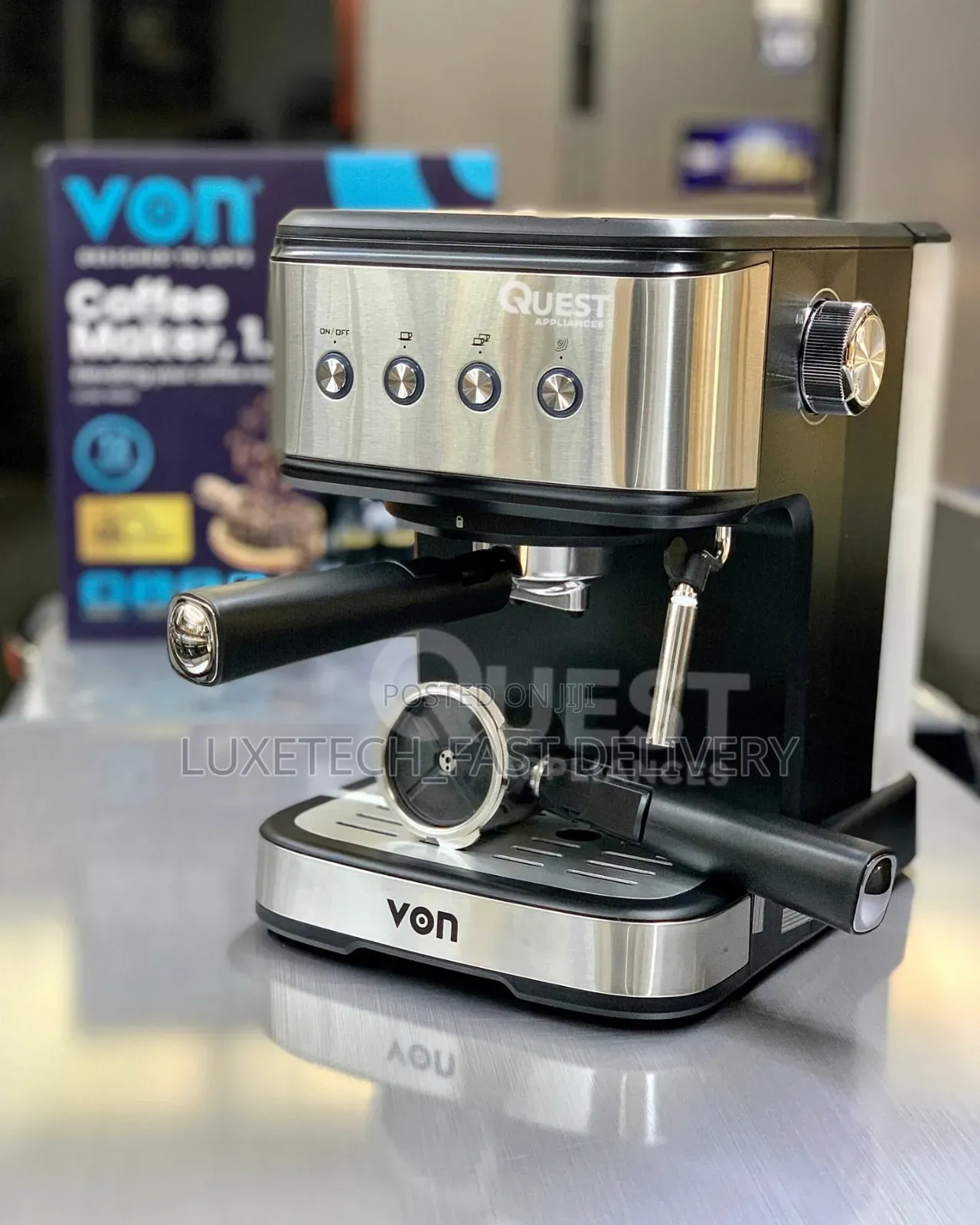 Von Espresso Coffee Maker 1.5 Liters