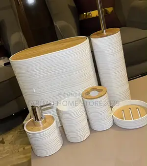 8-Pieces Bathroom Essentials Set