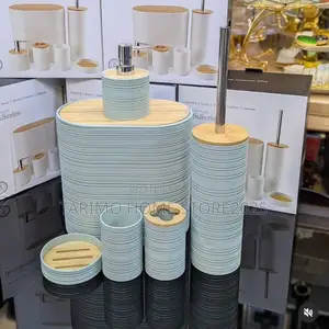 8-Pieces Bathroom Essentials Set