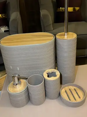 8-Pieces Bathroom Essentials Set