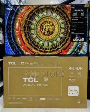 A 55-Inch TCL HDR Google Smart TV