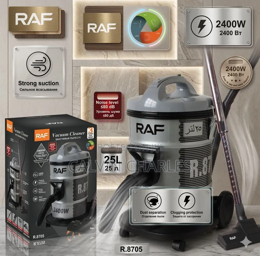 Raf Dry Vaccum Cleaner 25l