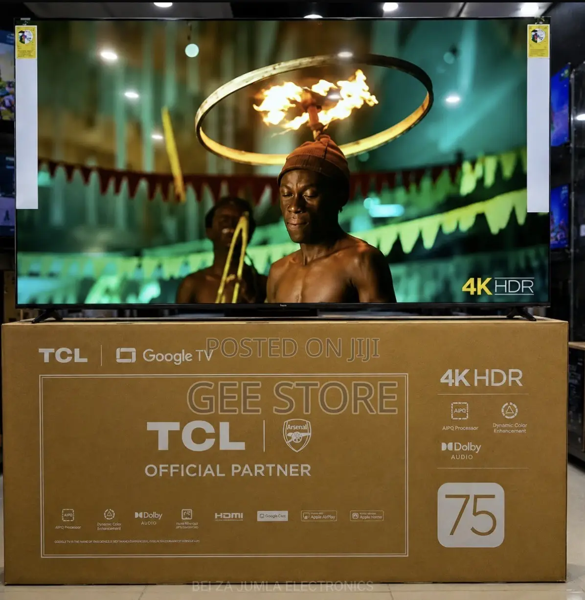 TCL 75-Inch HDR Google TV