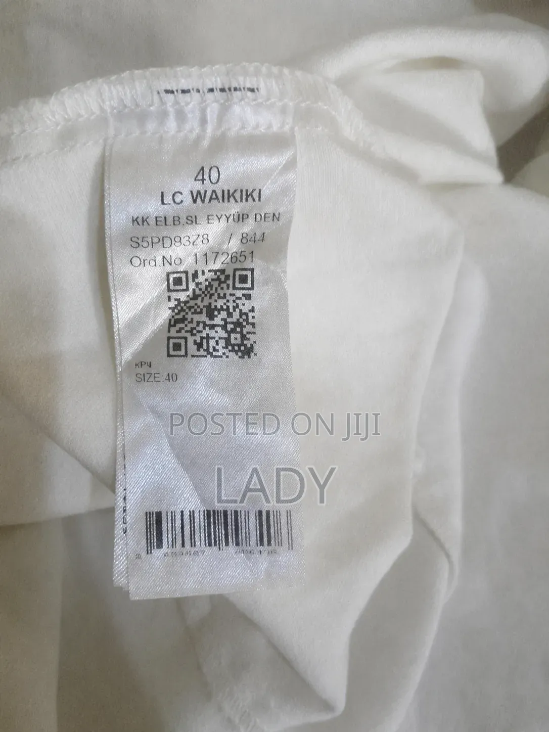 Elegant White Denim Maxi Dress – Sleeveless, Size L