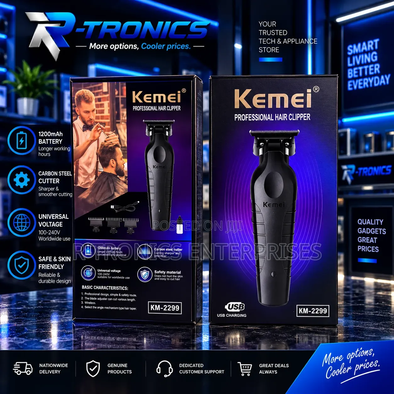 Kemei Km-2299 Professional Hair Clipper