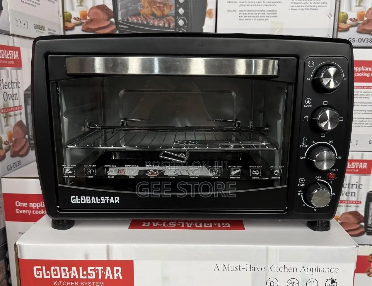 Global Star Electric Oven 38litre