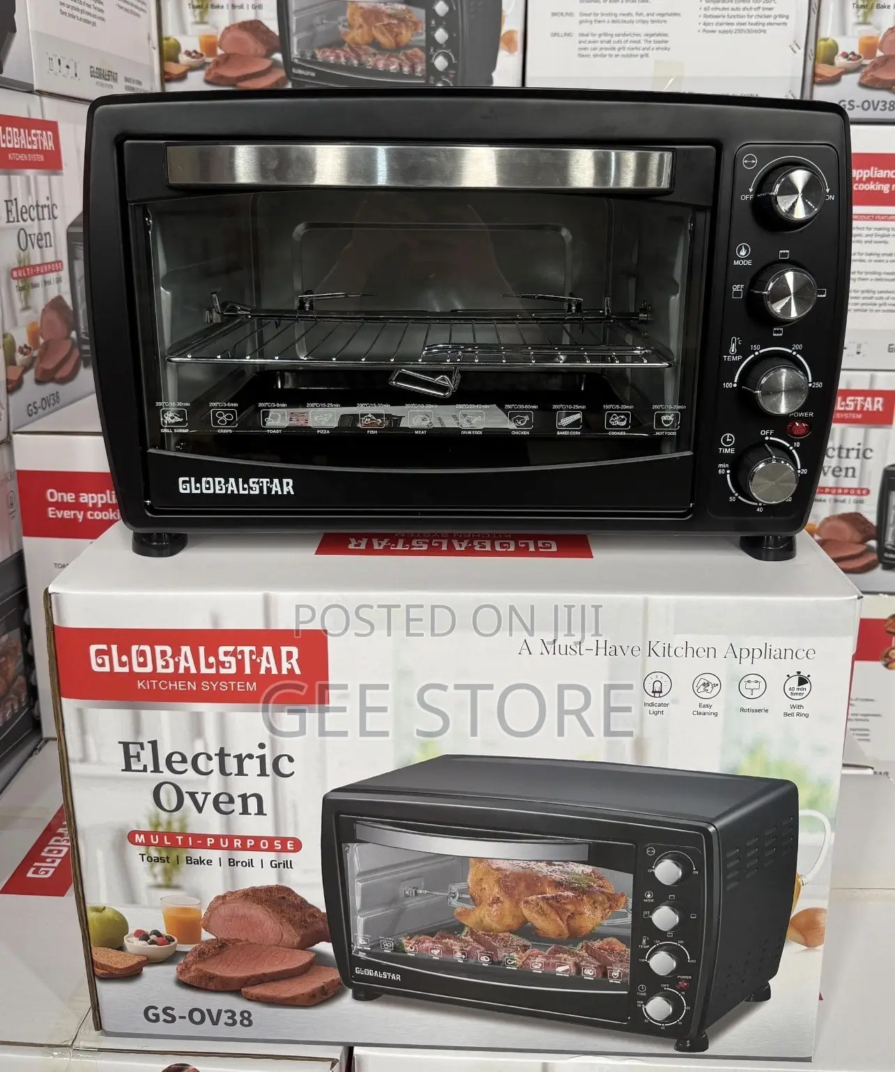 Global Star Electric Oven 38litre