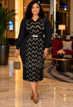 Elegant Ladies’ Bodycon Flared Midi Dress Collection