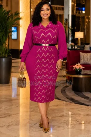 Elegant Ladies’ Bodycon Flared Midi Dress Collection