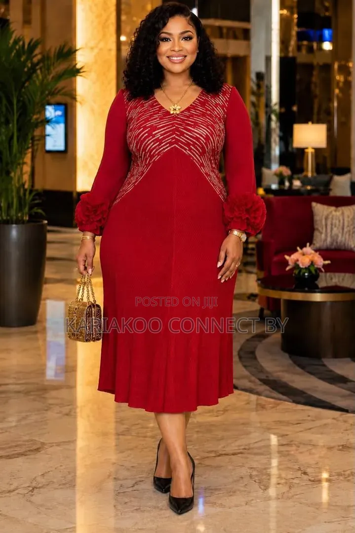 Elegant Ladies’ Bodycon Flared Midi Dress Collection
