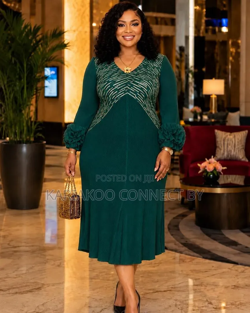 Elegant Ladies’ Bodycon Flared Midi Dress Collection