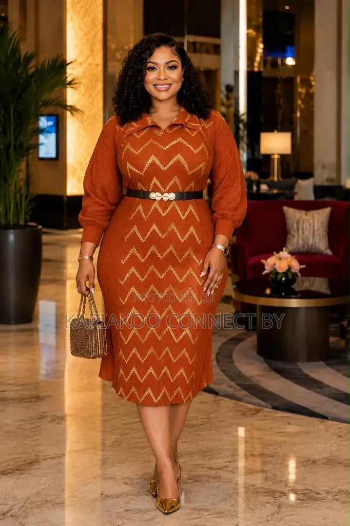 Elegant Ladies’ Bodycon Flared Midi Dress Collection