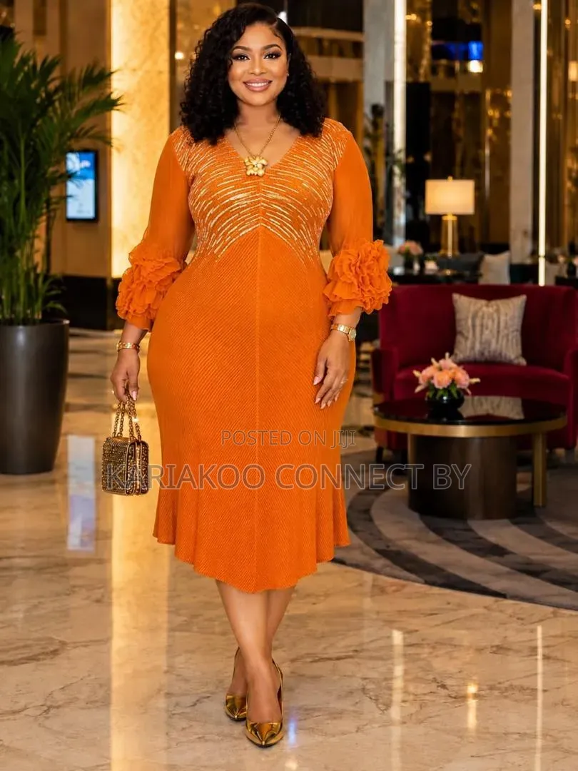 Elegant Ladies’ Bodycon Flared Midi Dress Collection
