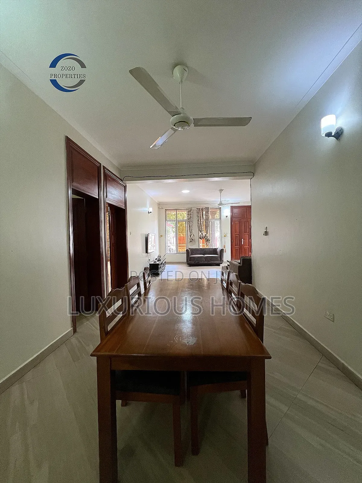 Furnished 3bdrm Apartment in Mikocheni for rent