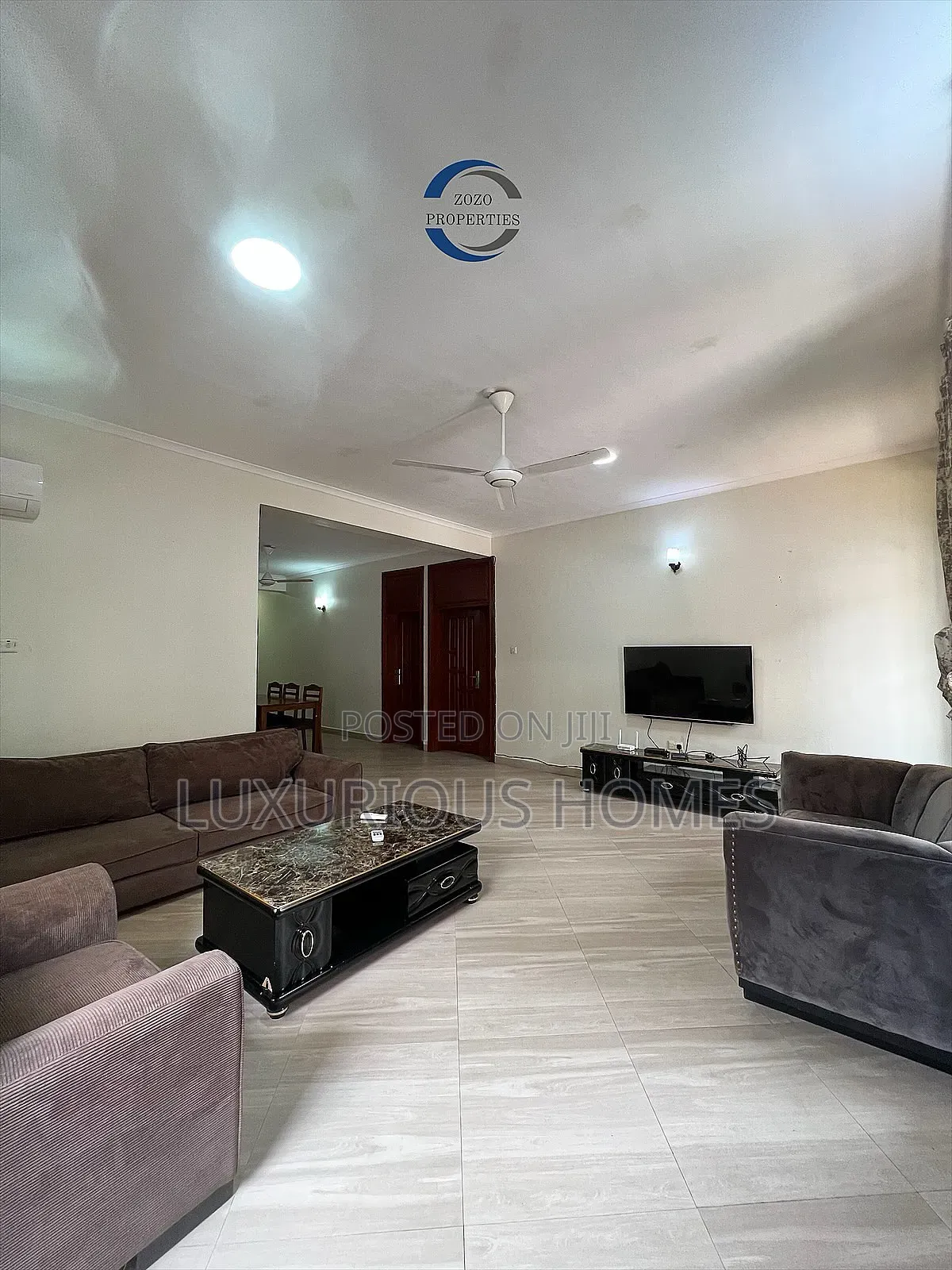 Furnished 3bdrm Apartment in Mikocheni for rent
