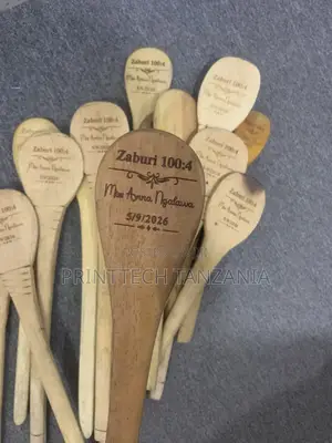 Engraved Wooden Spoon