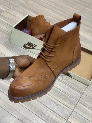 Mens Shoen Boots Mix Colour