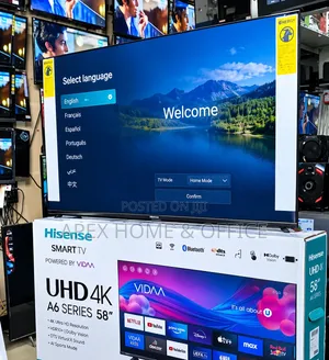 Hisense 58" Smart4k TV