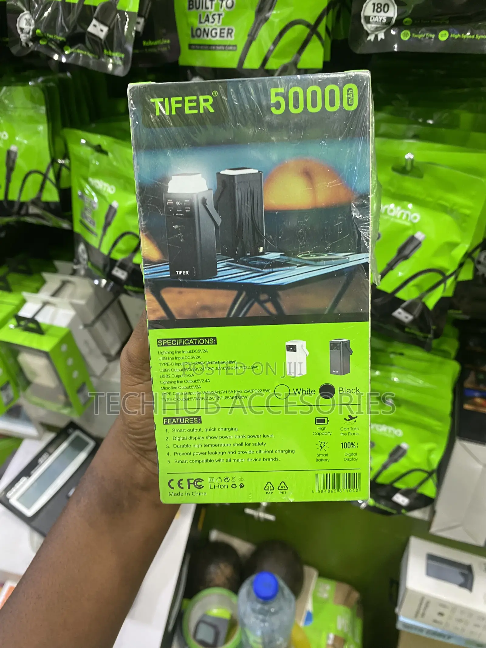 Tiffer 50,000mAh TI-105 Powerbank