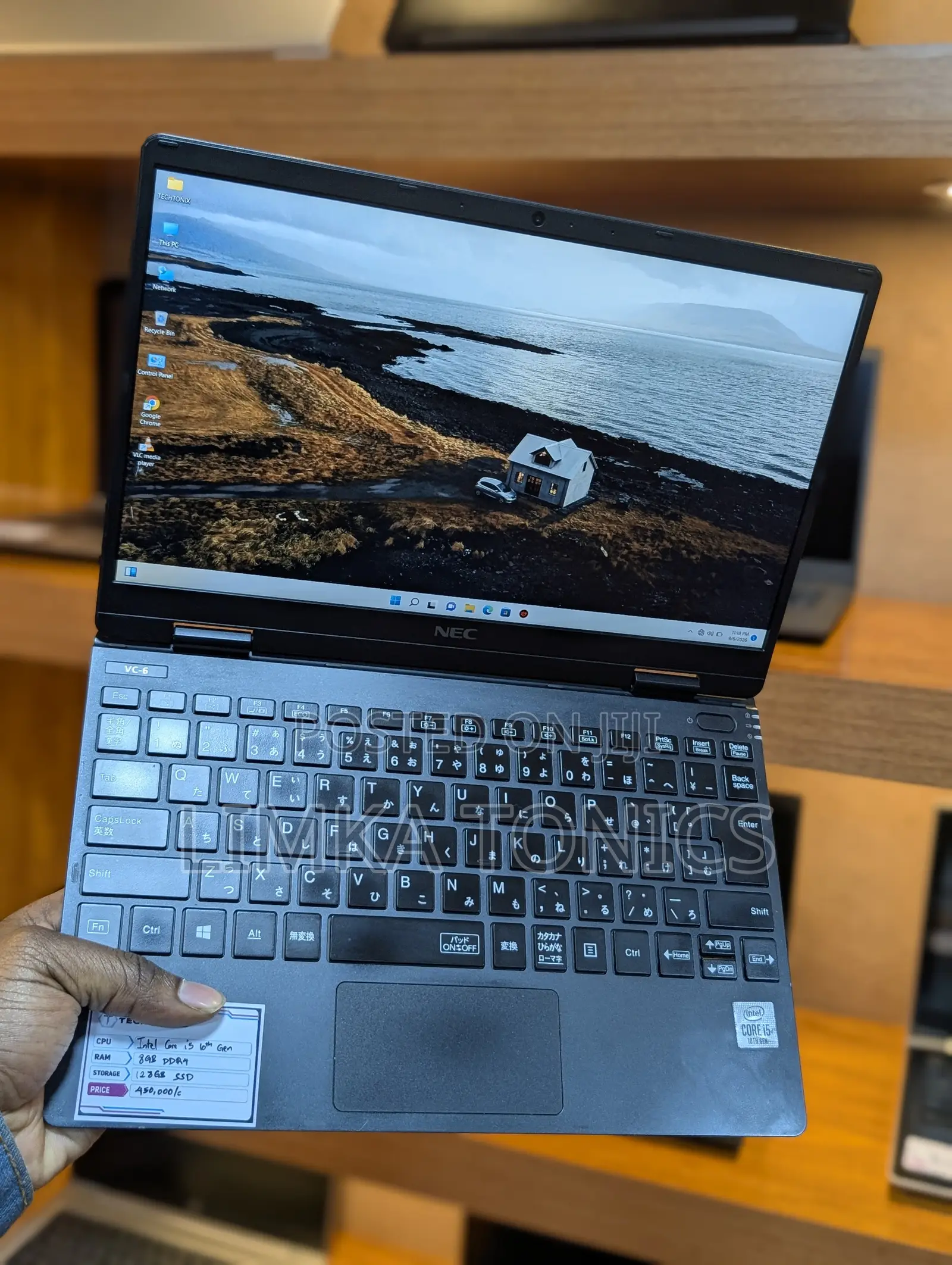 New Laptop NEC 8GB Intel Core i5 SSD 128GB
