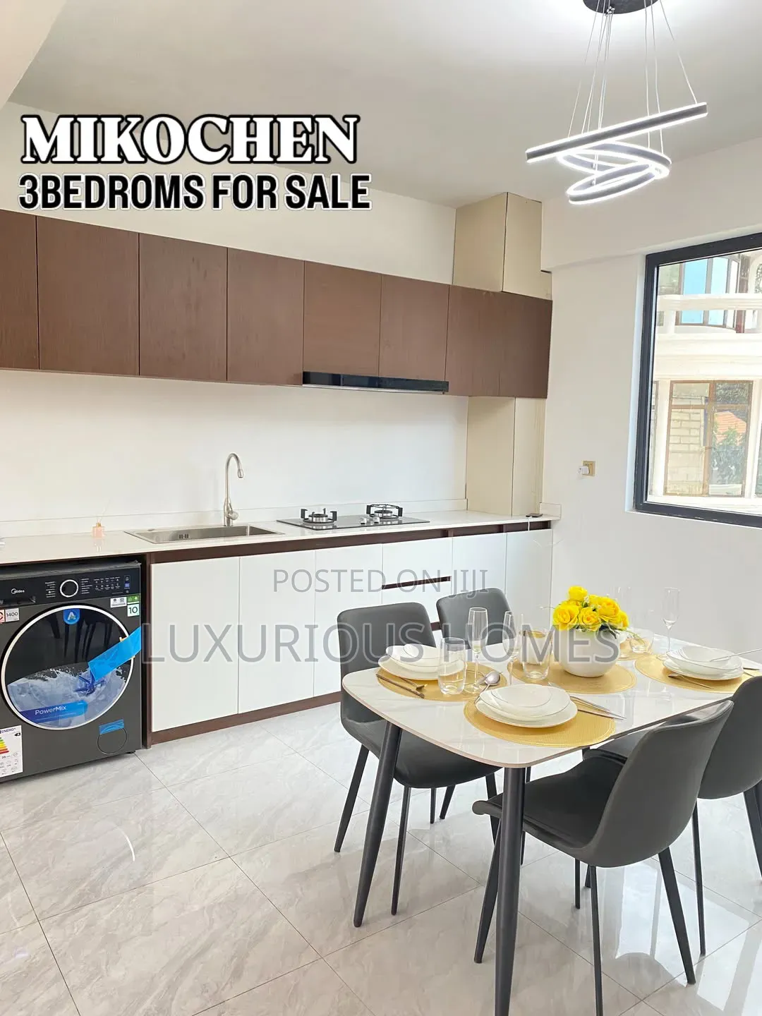 Furnished 3bdrm Apartment in Mikocheni for sale