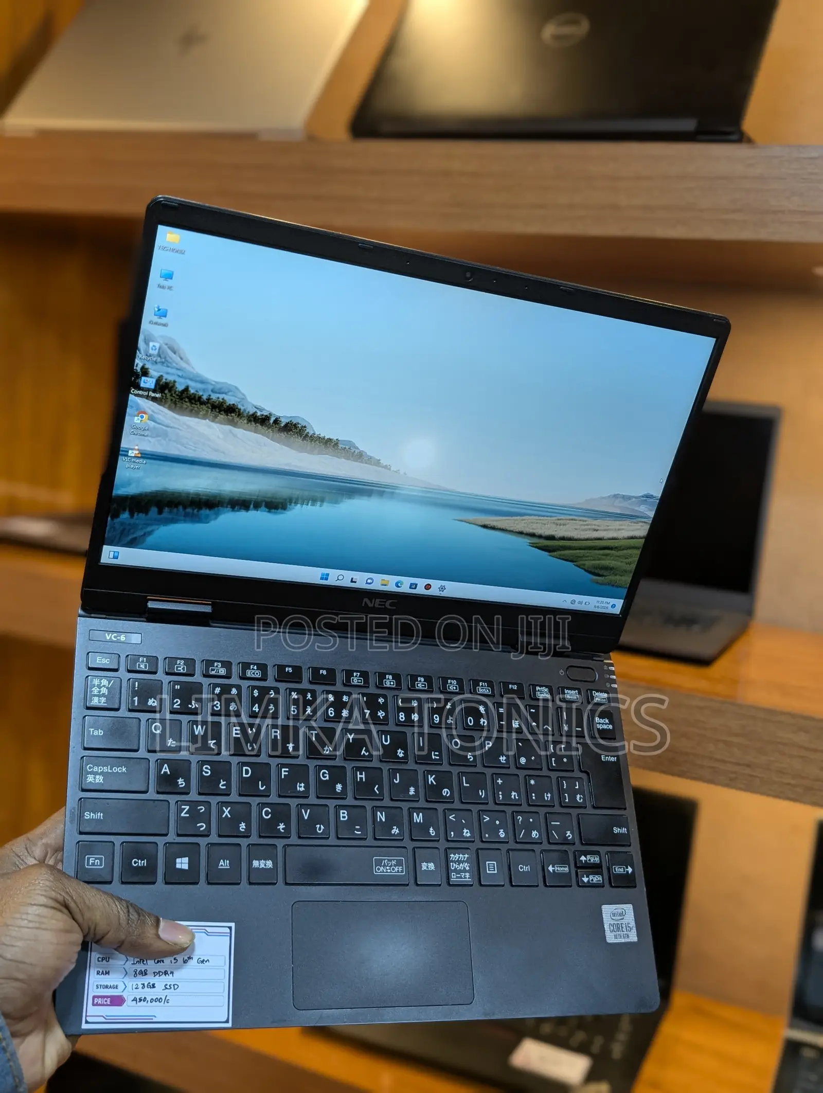 New Laptop NEC 8GB Intel Core i5 SSD 128GB