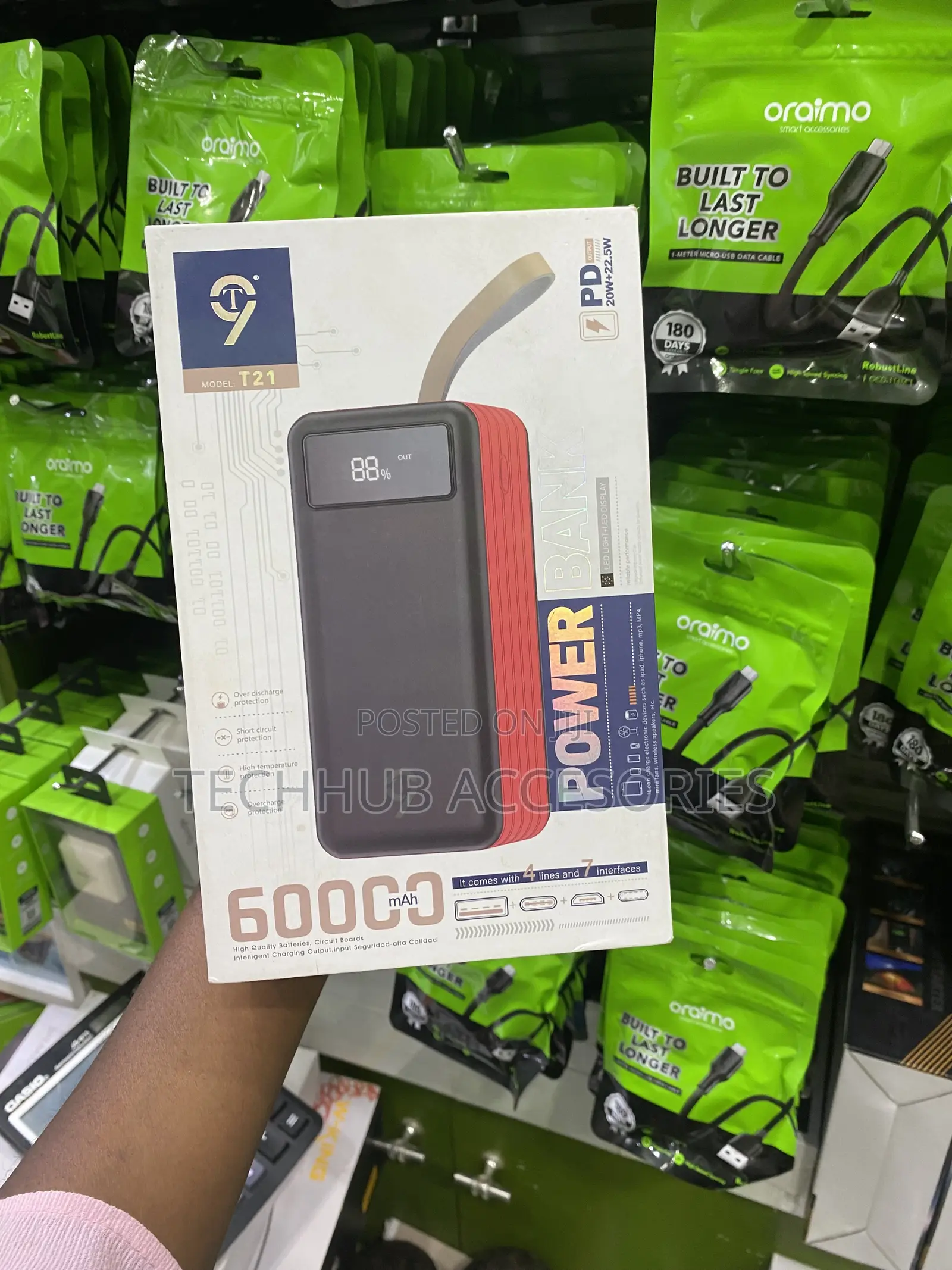 T9 Power Bank 60,000mAh