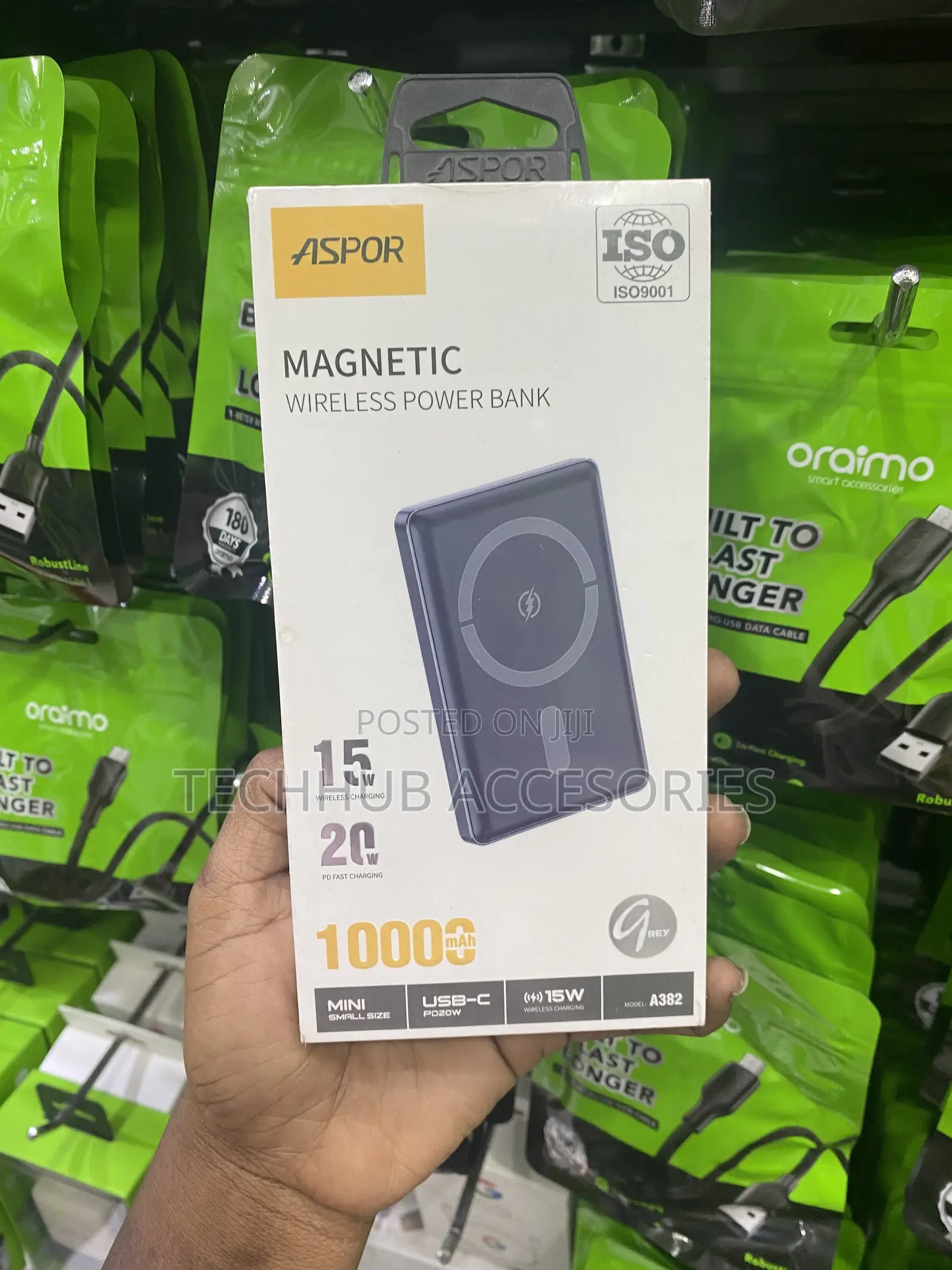 Aspor A382 Magnetic Powerbank