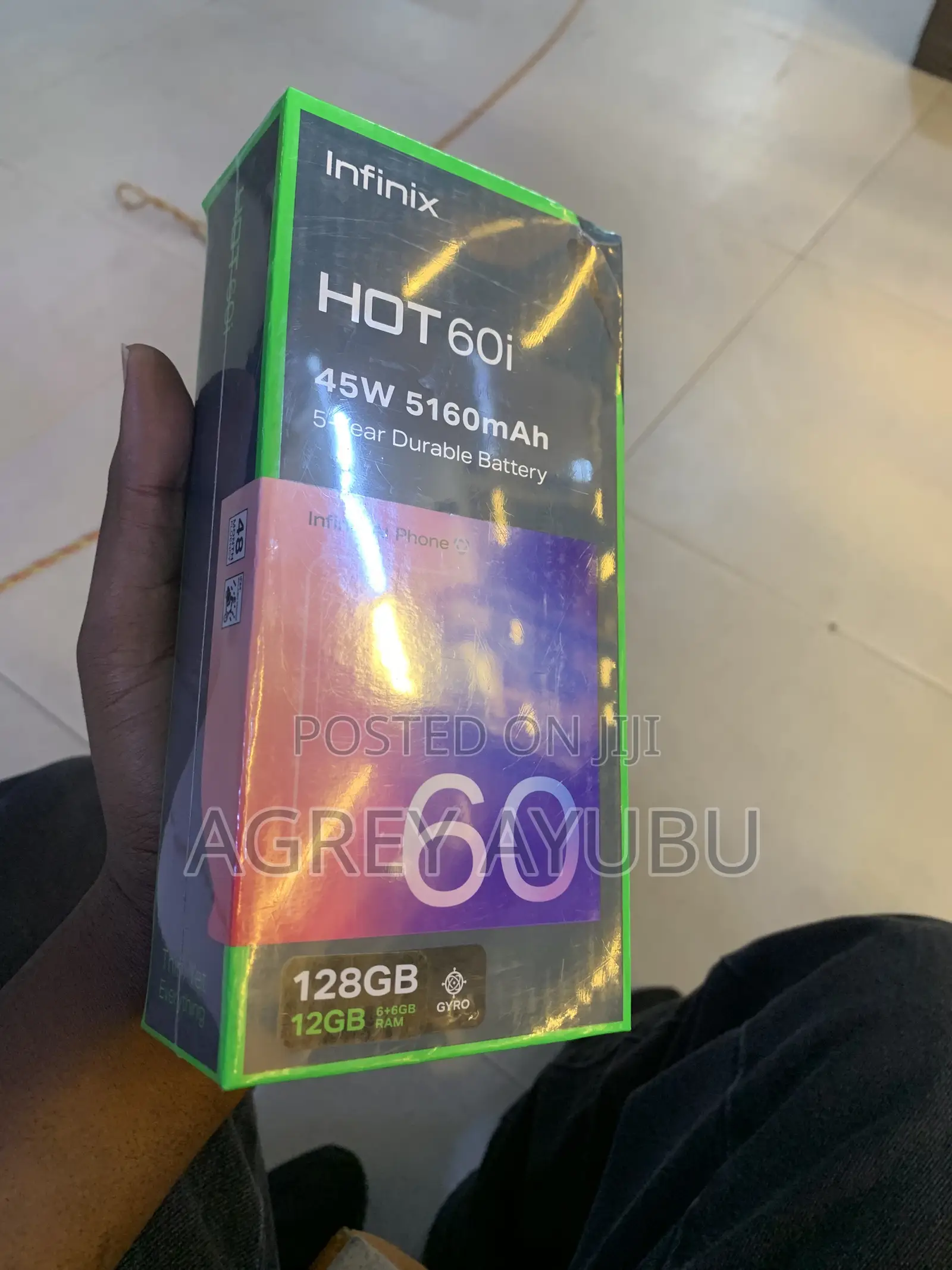 New Infinix Hot 60i 128 GB