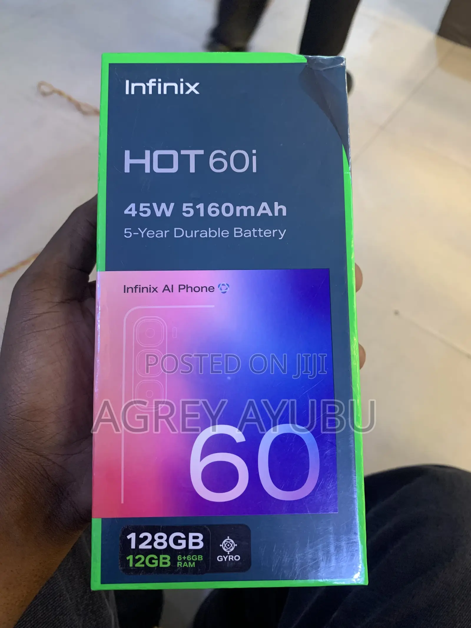 New Infinix Hot 60i 128 GB