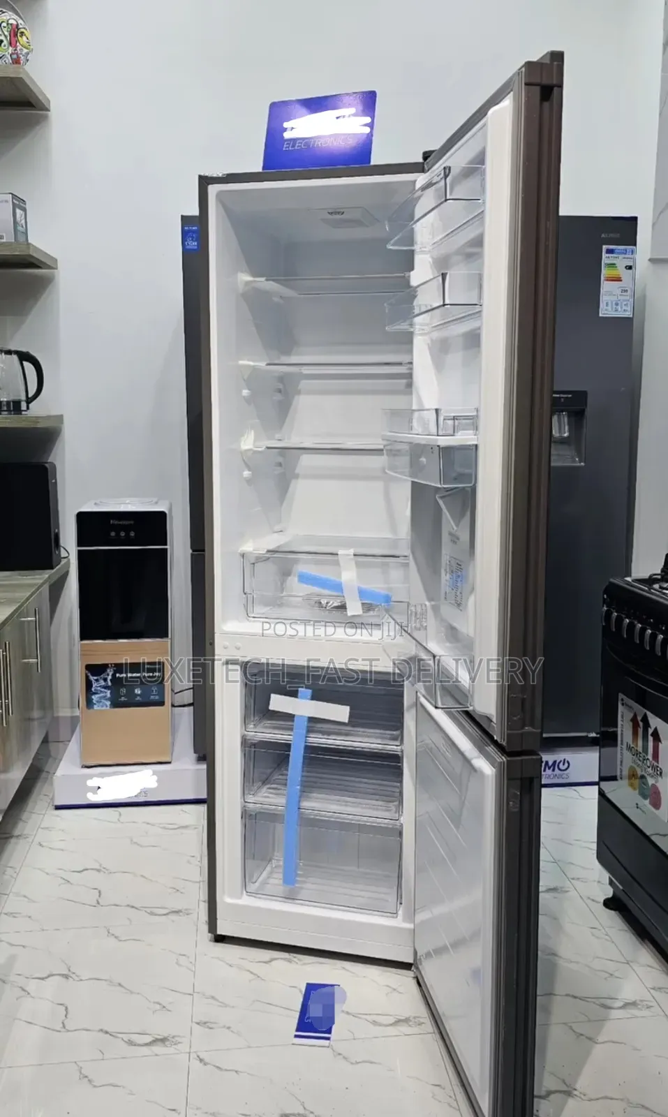 Hisense Refrigerator 270L Water Dispenser Bottom Freezer