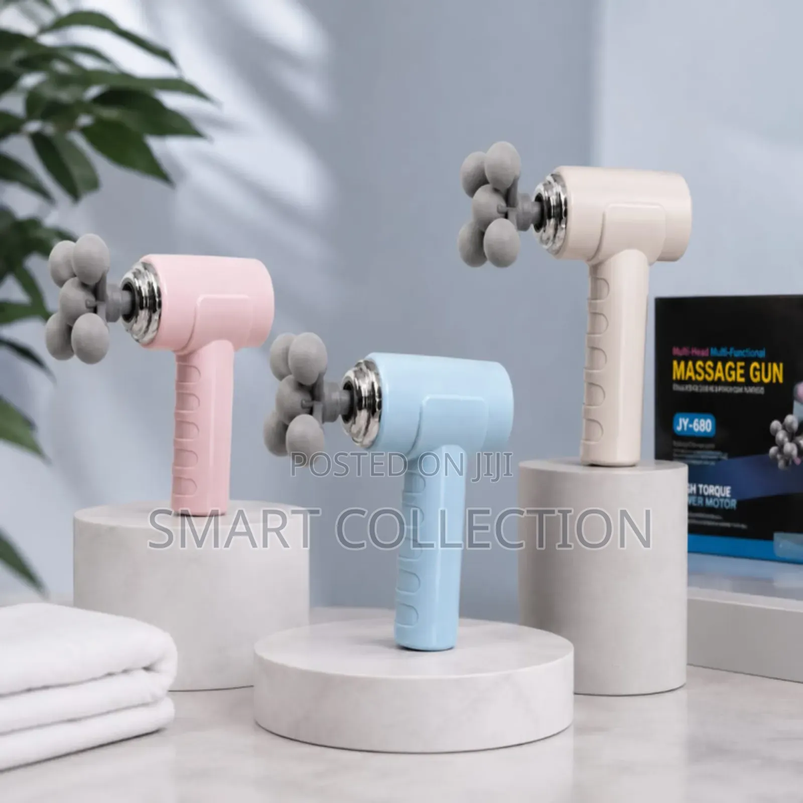 Jy-680 Multi-Head Multi-Functional Massage Gun -8heads