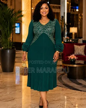 Magauni Ya Kifahari Ya Midi Dresses Kwa Kina Dada Wenye Mvuto 