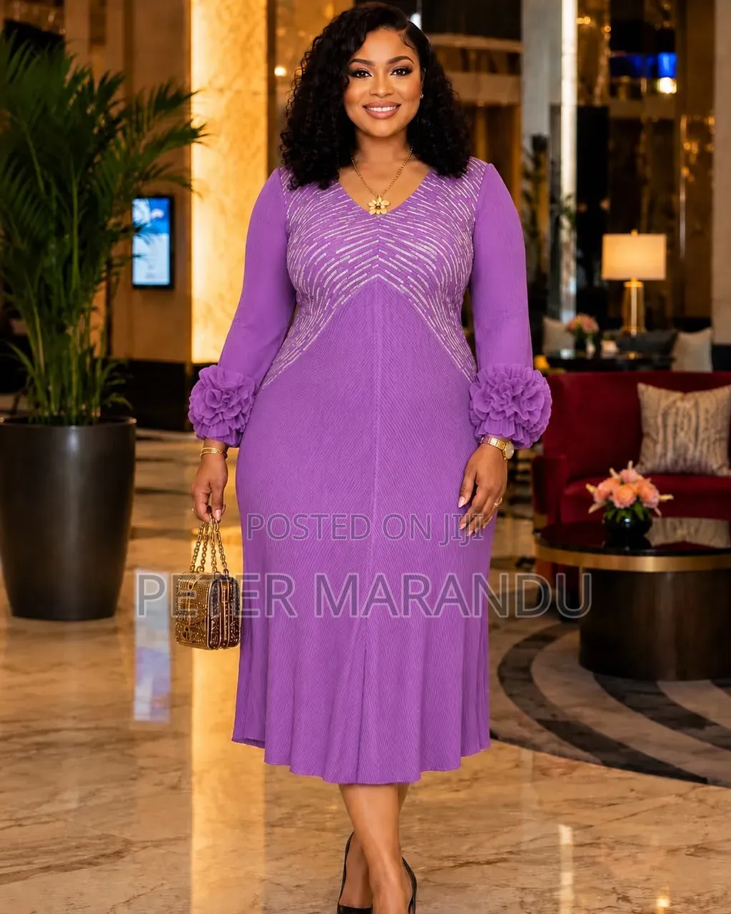 Magauni Ya Kifahari Ya Midi Dresses Kwa Kina Dada Wenye Mvuto 