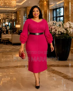 Pearl Neck Ruffle Sleeves)