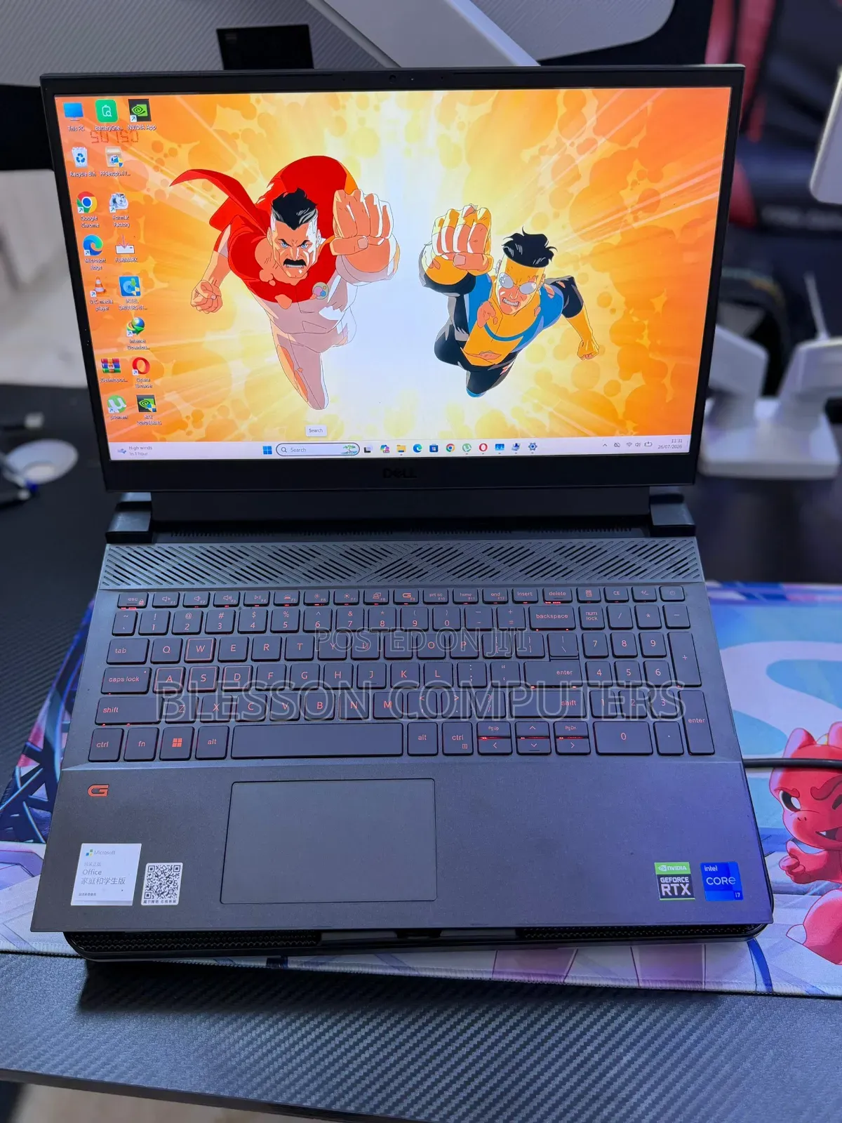 Laptop Dell G15 5520 16GB Intel Core i7 SSD 512GB