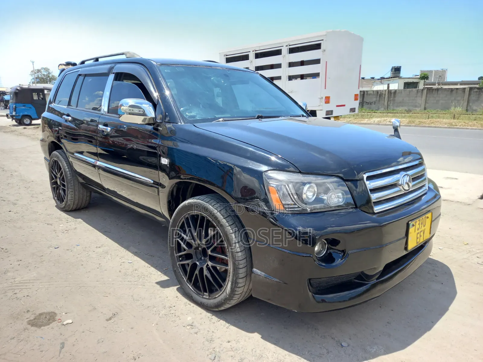Toyota Kluger 2007 Black