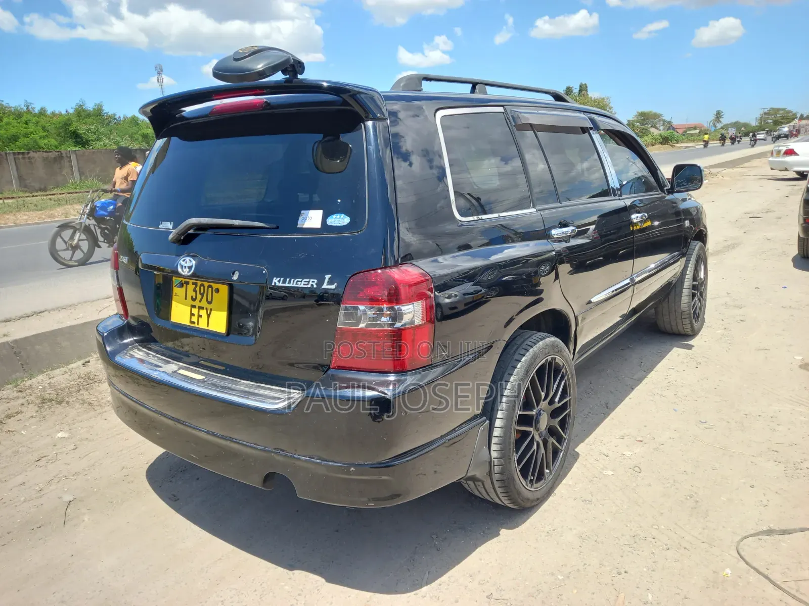 Toyota Kluger 2007 Black