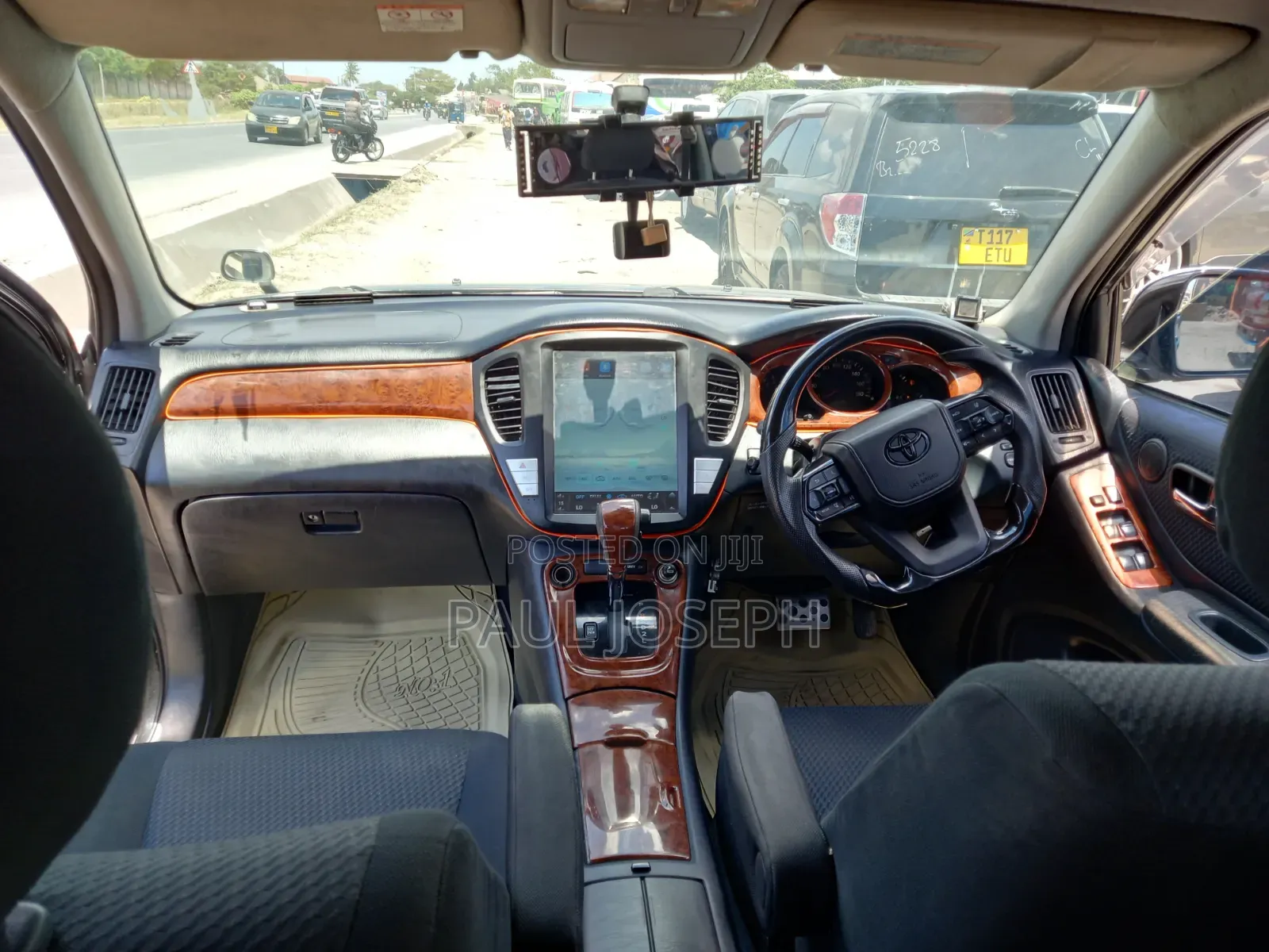 Toyota Kluger 2007 Black