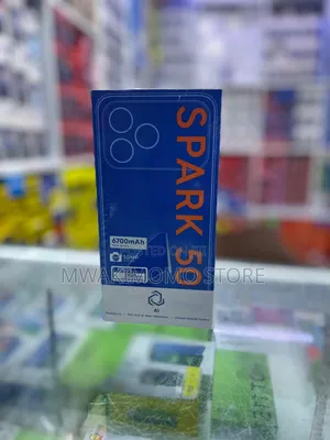 New Tecno Spark 50 128 GB Gray