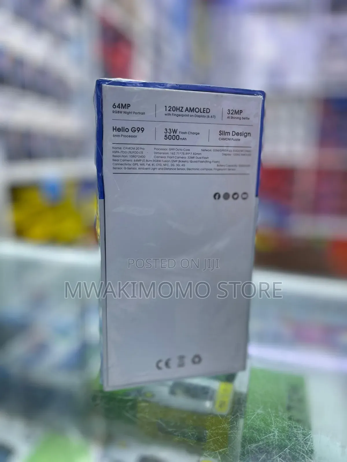 New Tecno Camon 20 Pro 256 GB Black
