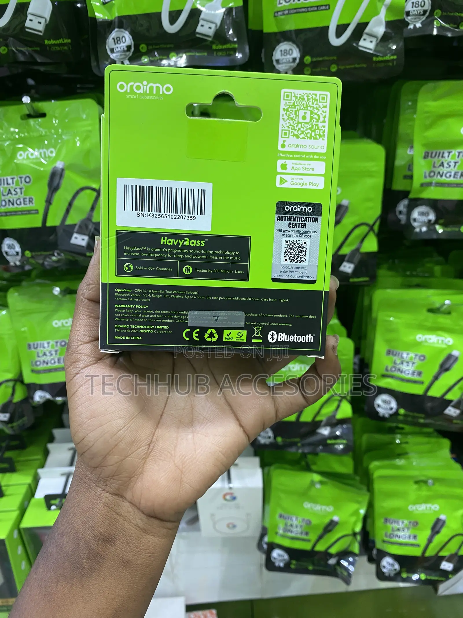Oraimo Opensnap Wireless EarBuds